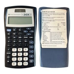 Texas Instruments TI-30XIIS‎ Scientific Calculator 2-Line Display